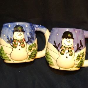 Snowman Mugs 2/$8